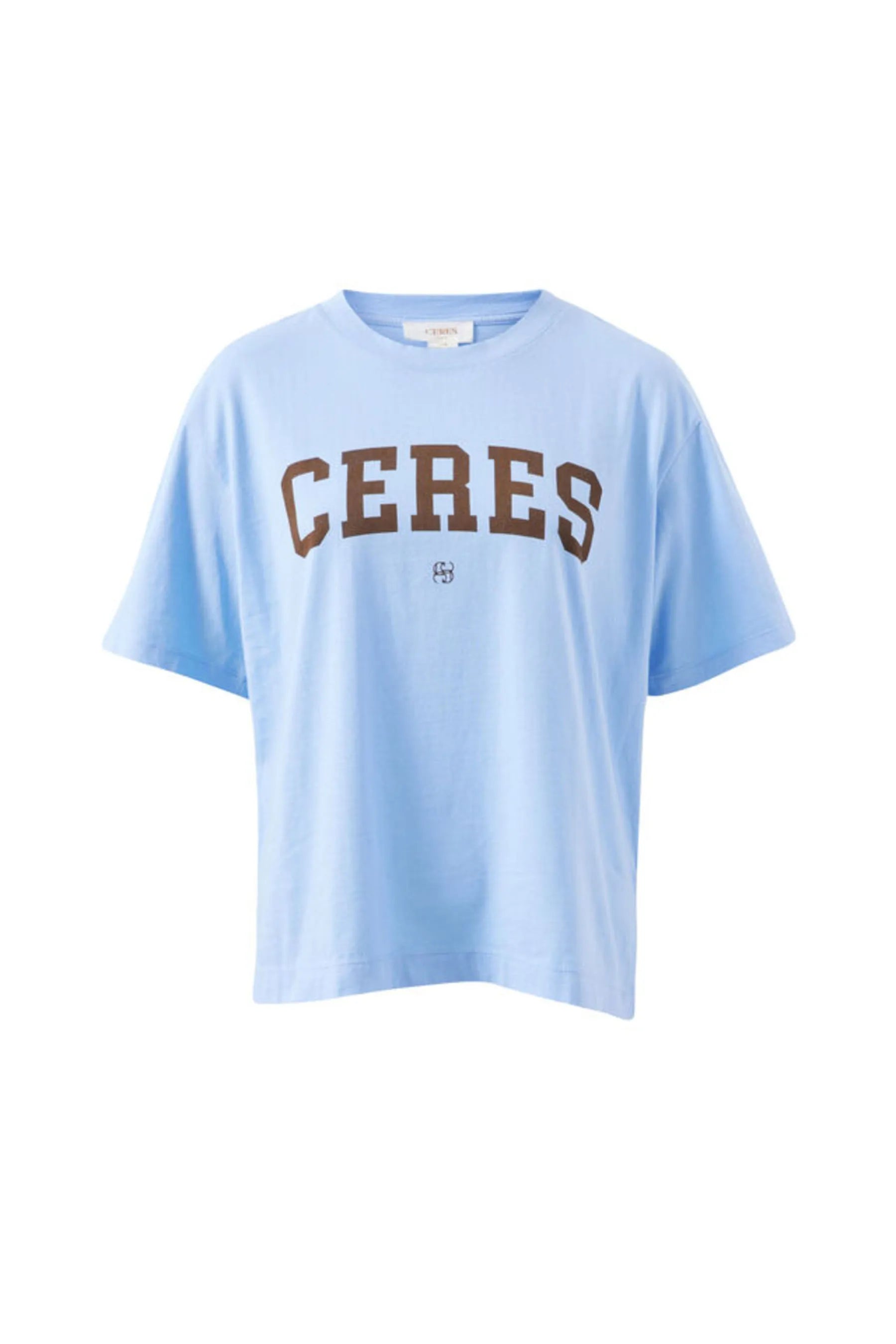 Ceres Life Stevie Slouchy Tee - Powder Blue by Artikle Clothing