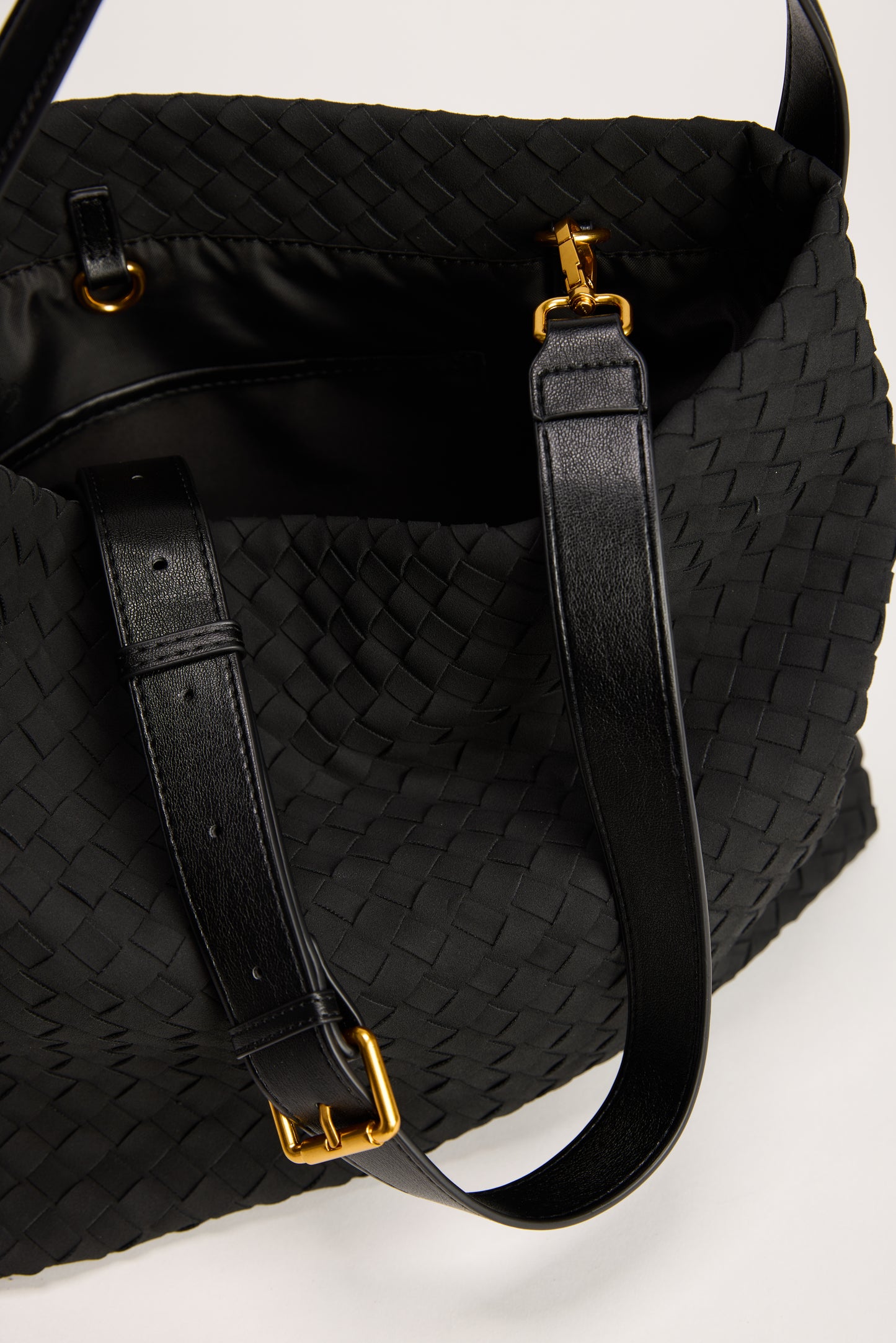 Vegan Woven Bag - Black by Artikle Clothing