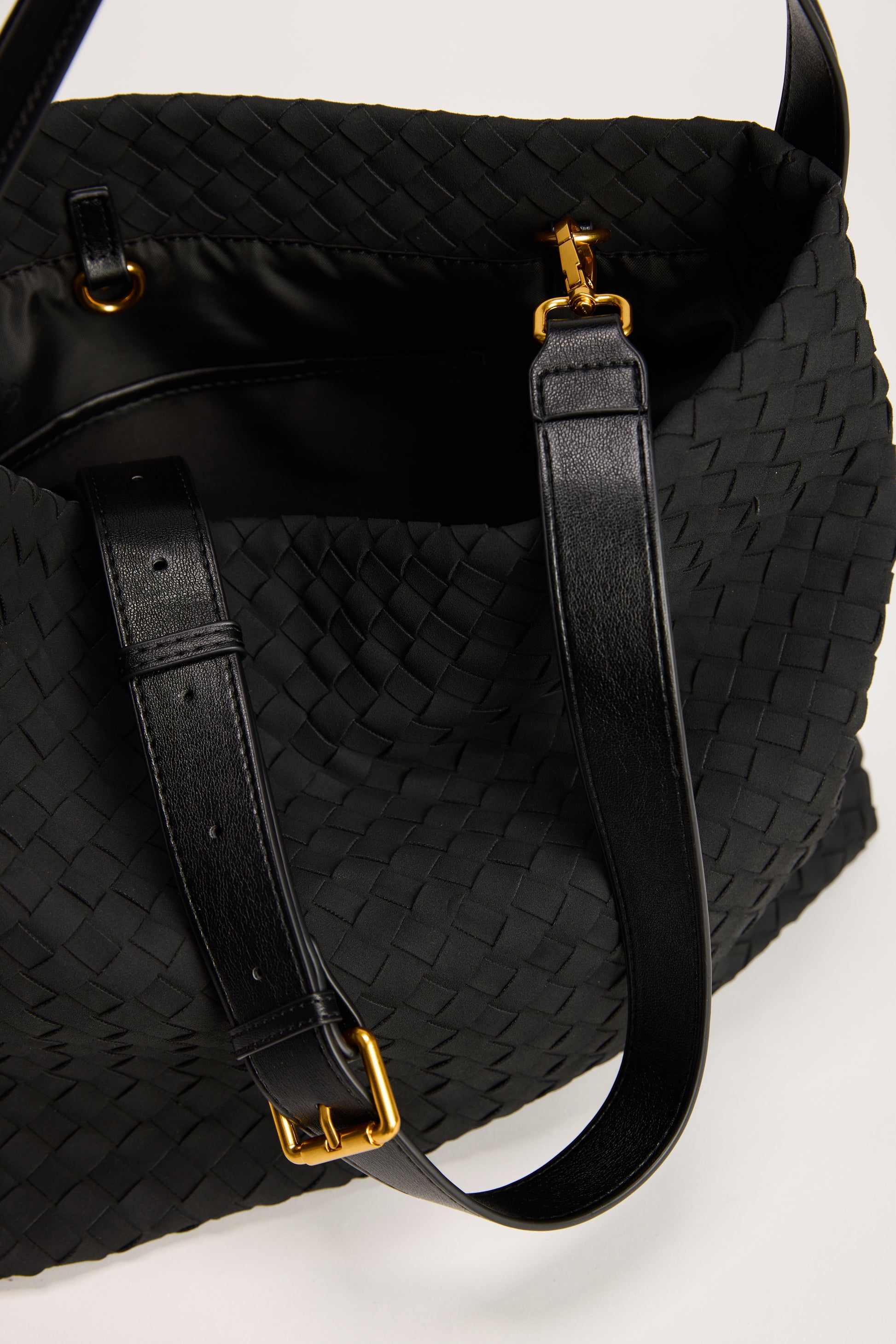 Vegan Woven Bag - Black by Artikle Clothing