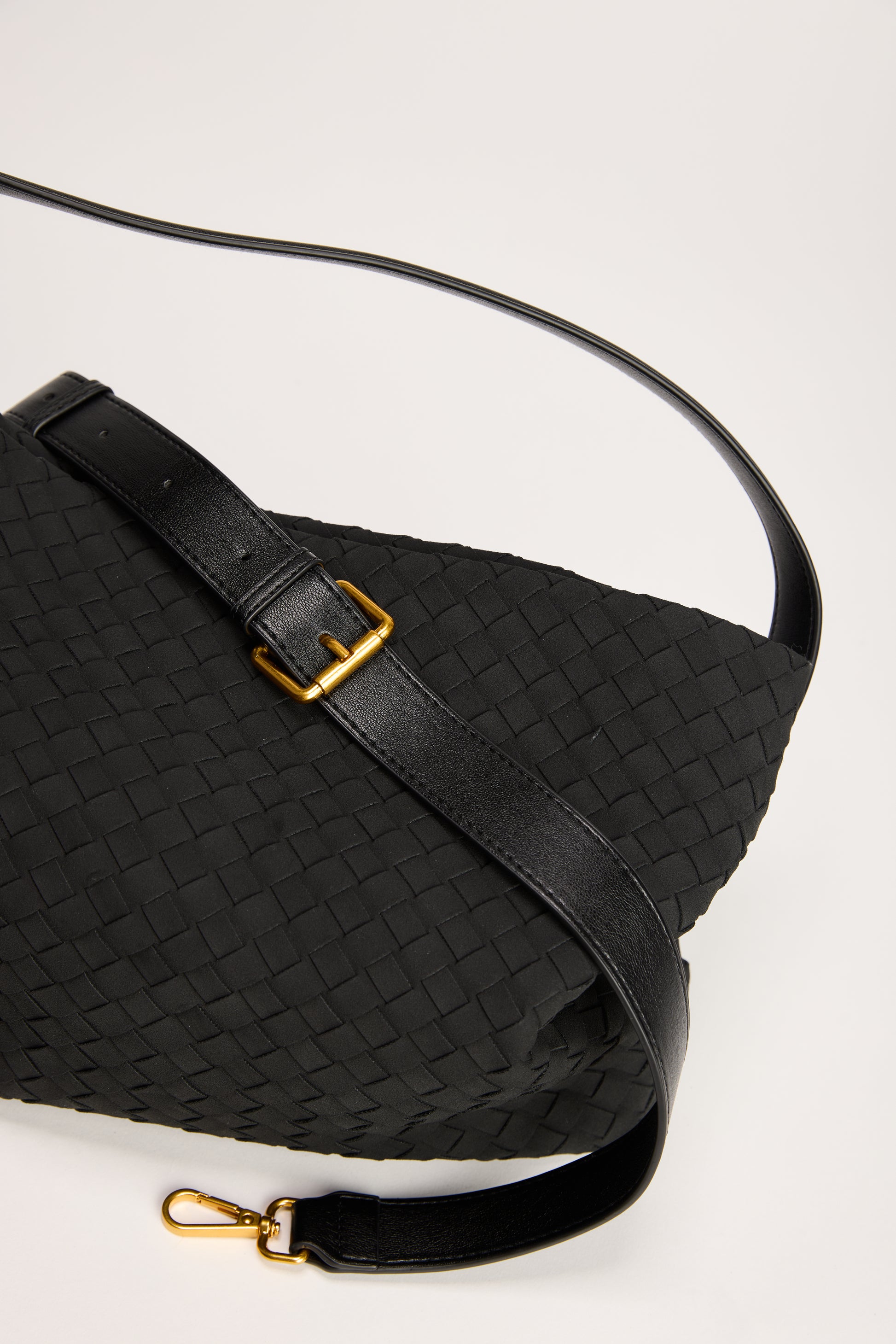 Vegan Woven Bag - Black by Artikle Clothing