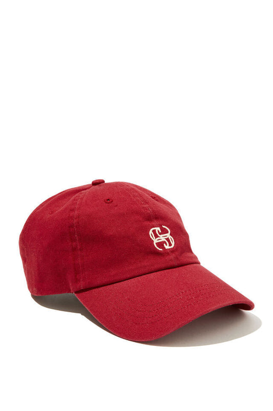 Ceres Life Pip Everyday Cap - Deep Red by Artikle Clothing