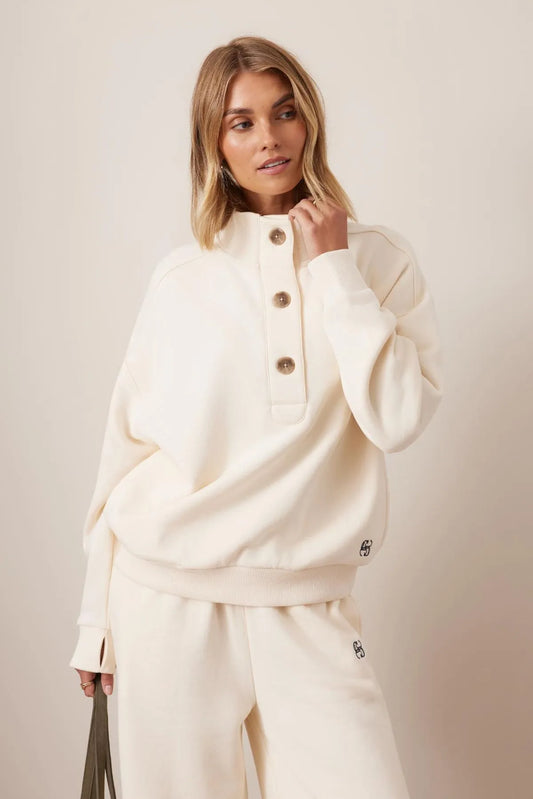 Marli Button Sweat by Ceres Life by Artikle Clothing