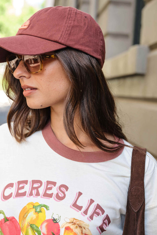 Ceres Life Pip Everyday Cap - Burnt Toffee by Artikle Clothing