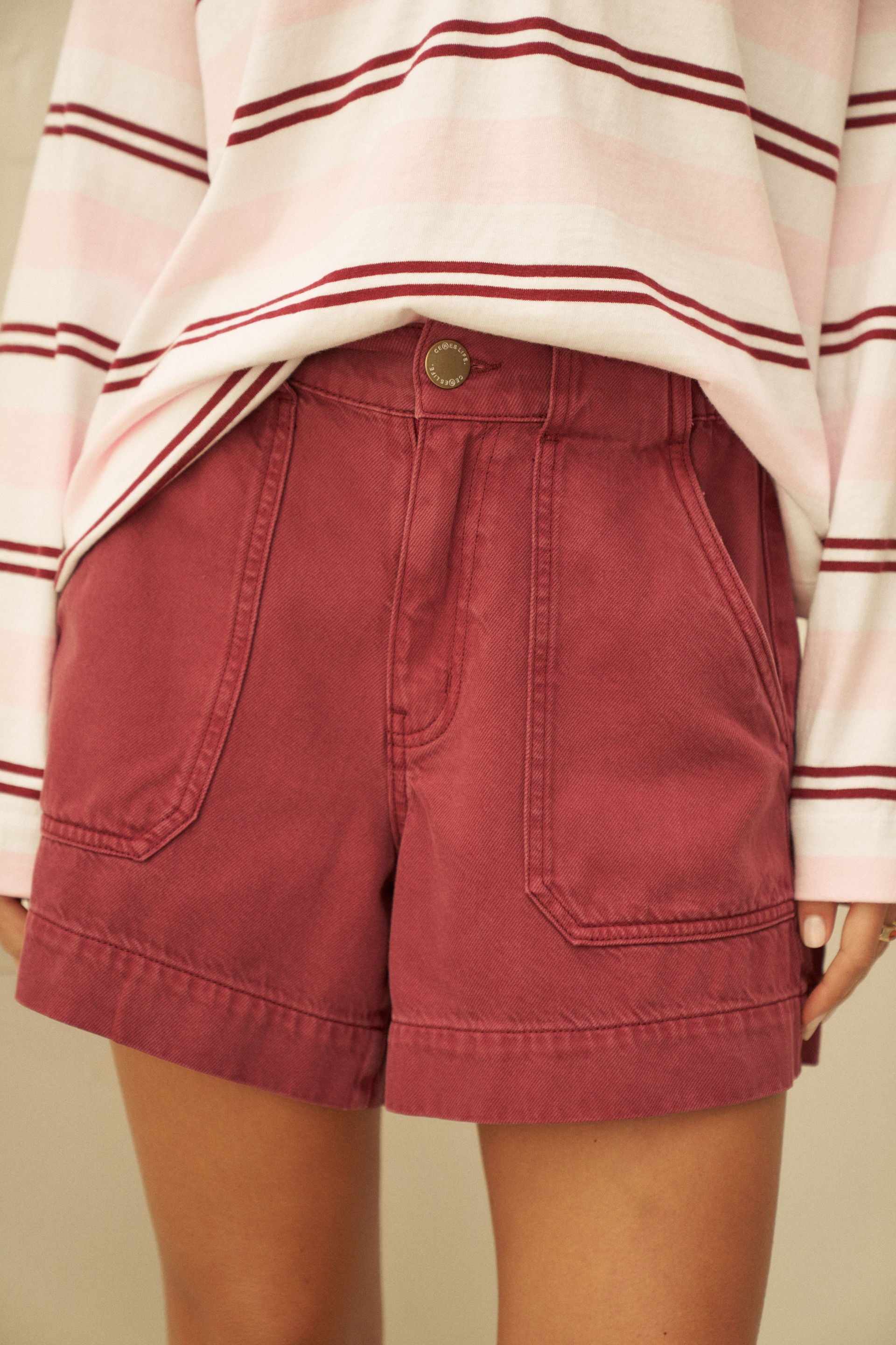 Ceres Life Weekender Short - Mulberry by Artikle Clothing